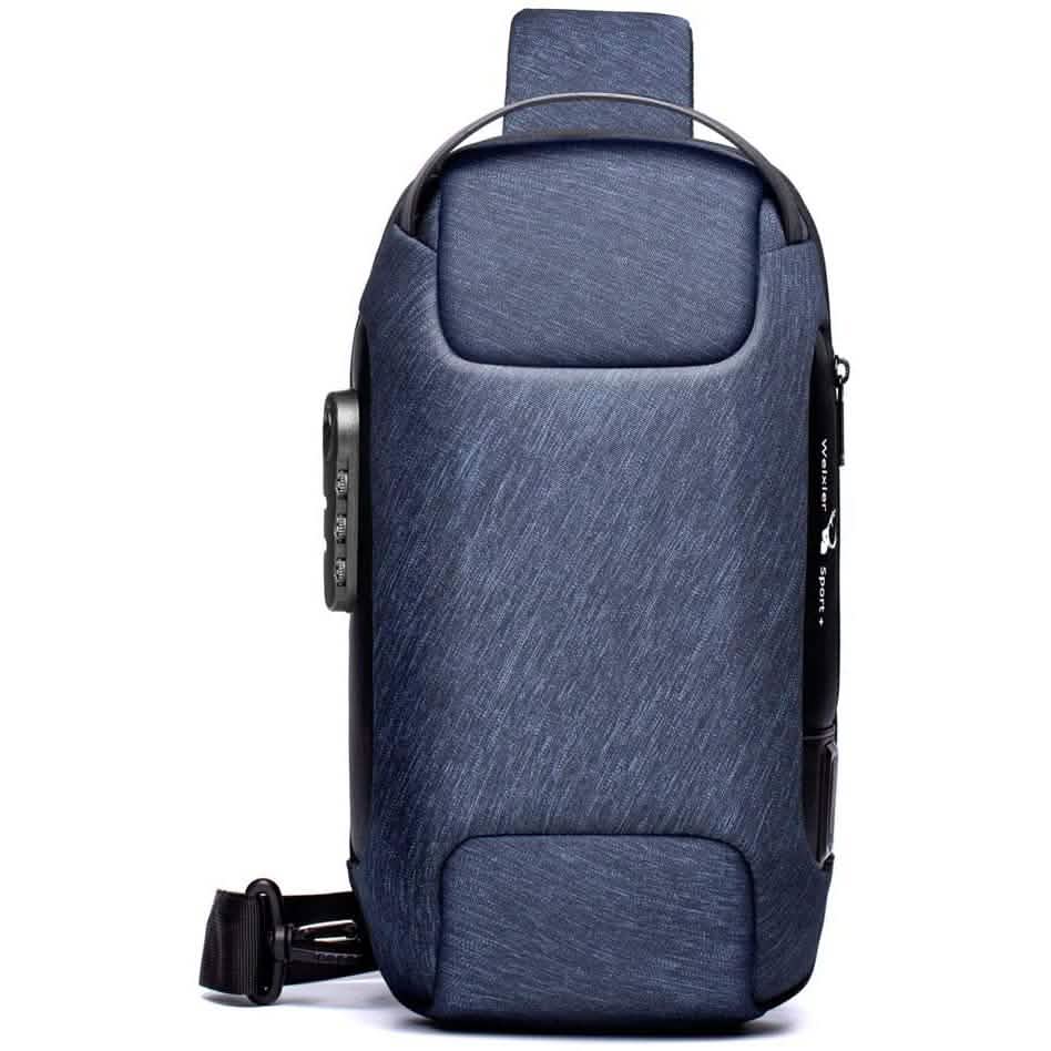 KPYWZER Anti-theft Sling Backpack with USB Charging Port DailySale