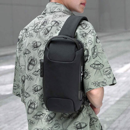 KPYWZER Anti-theft Sling Backpack with USB Charging Port DailySale