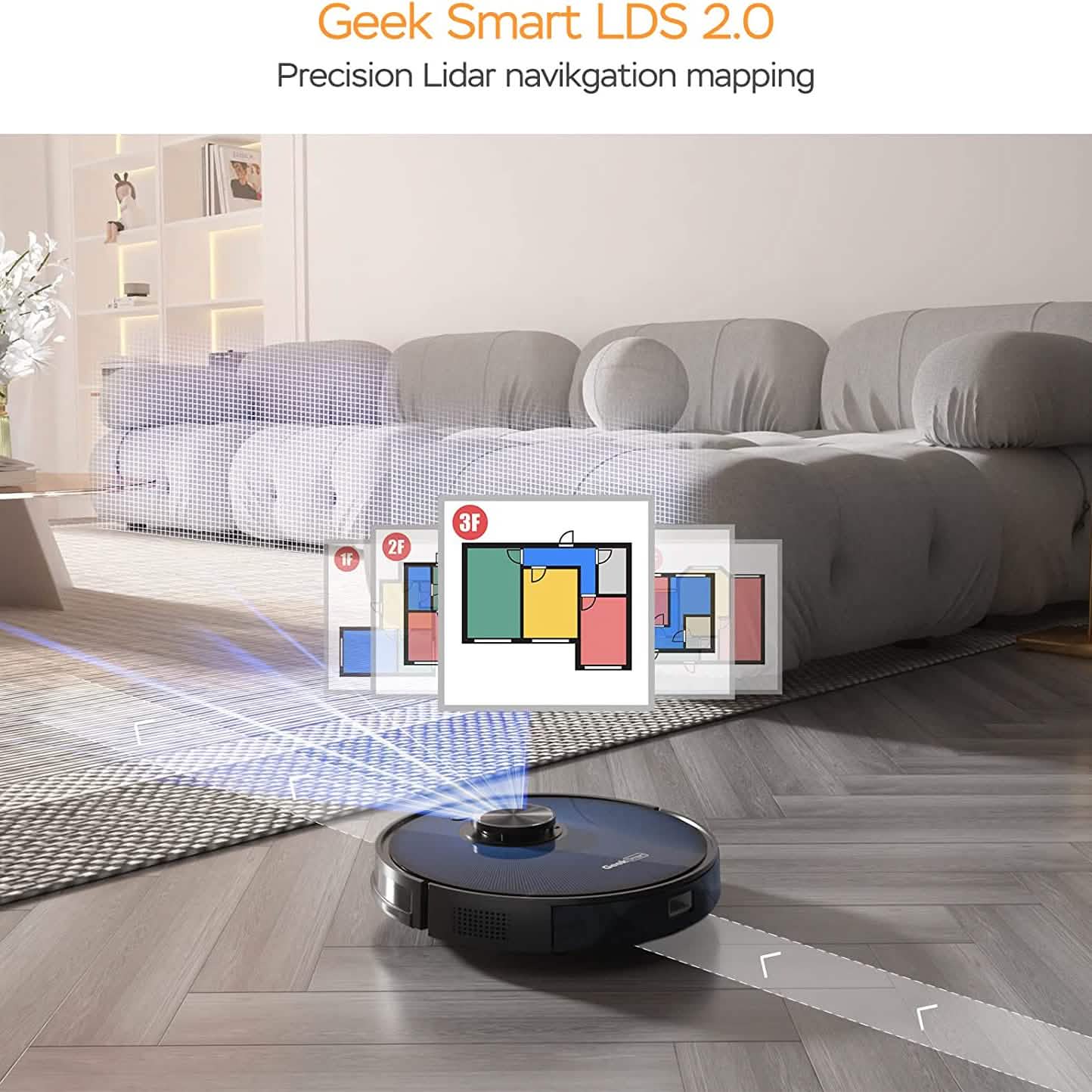 L7 Robot Vacuum Cleaner and Mop DailySale