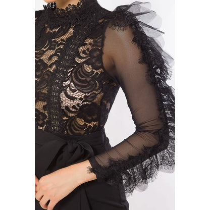 Lace And Crochet Top Detailed Fashion Romper DailySale