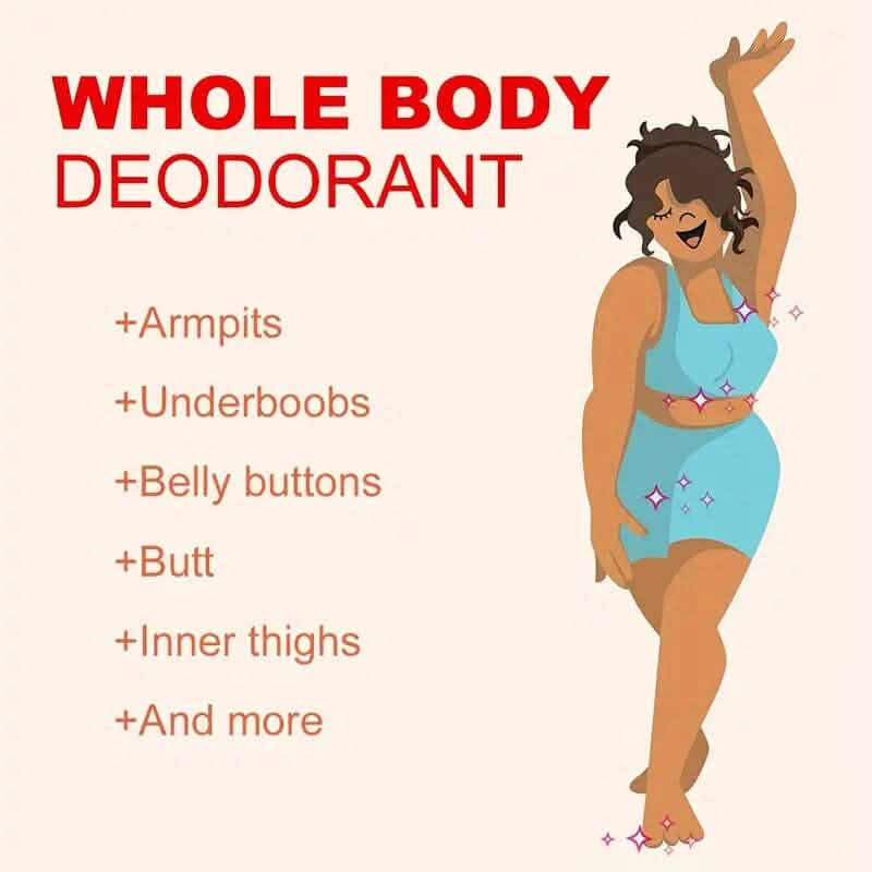 Lanemay Aluminum-Free Whole Body Deodorant Cream for Women DailySale