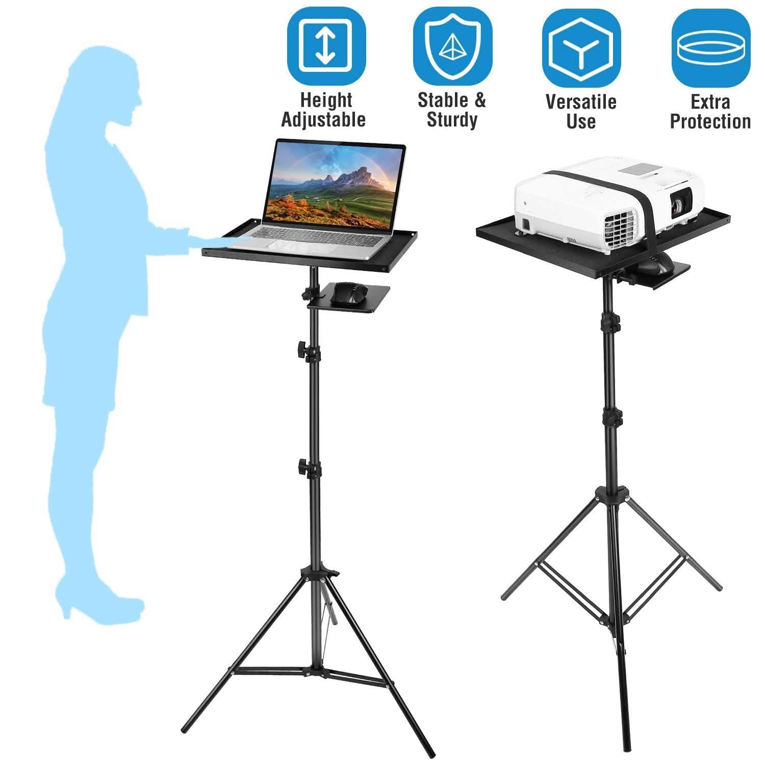 Laptop Projector Tripod Stand Adjustable Height DailySale