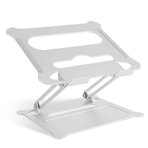 Laptop Stand Aluminum Angle Adjustable Computer Holder Riser Heat Vent DailySale