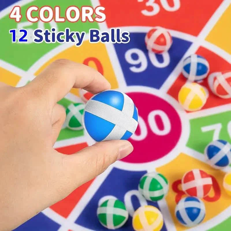Large 29" Dart Board With Sticky Balls, Indoor & Outdoor Fun Party Play Game Toys DailySale