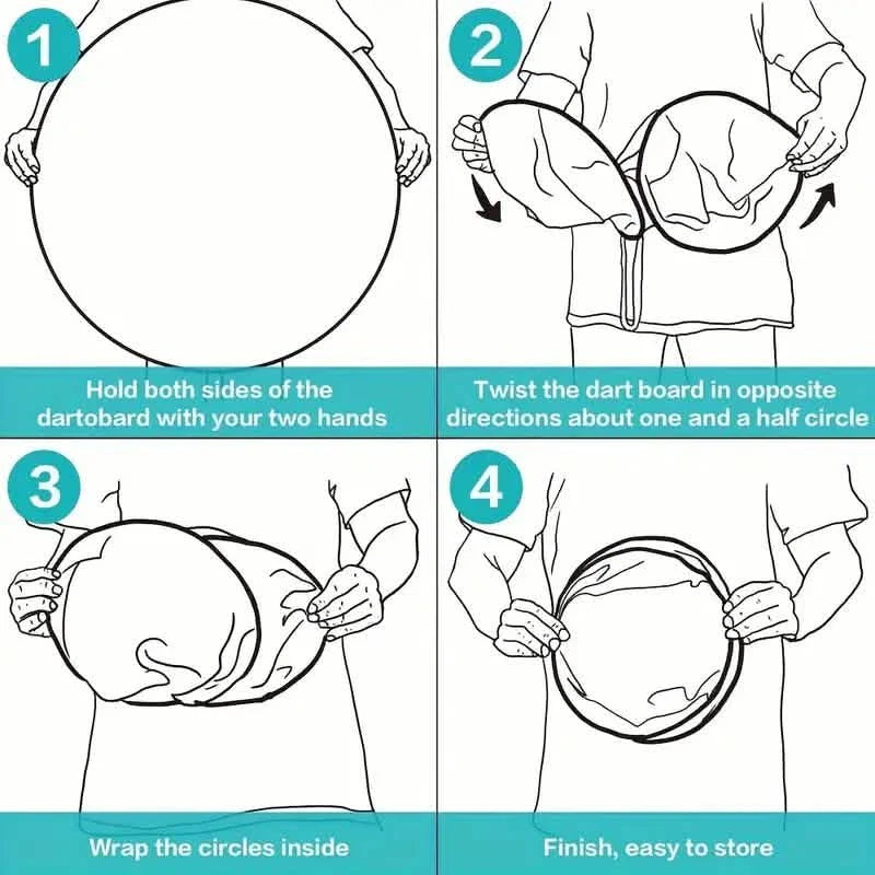 Large 29" Dart Board With Sticky Balls, Indoor & Outdoor Fun Party Play Game Toys DailySale