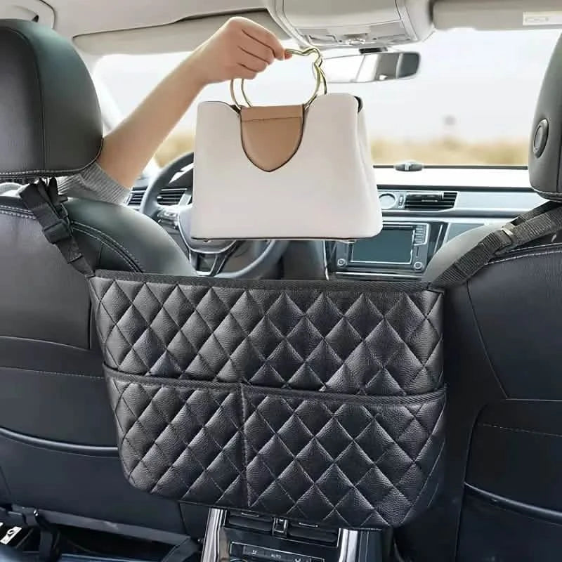 Large Capacity Car Seat Back Organizer with Storage Bag DailySale
