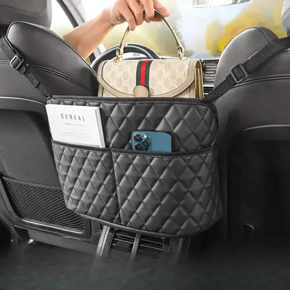 Large Capacity Car Seat Back Organizer with Storage Bag DailySale