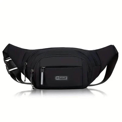 Large Capacity Crossbody Messenger Bag Fanny Pack with Reflective Zipper Strap DailySale