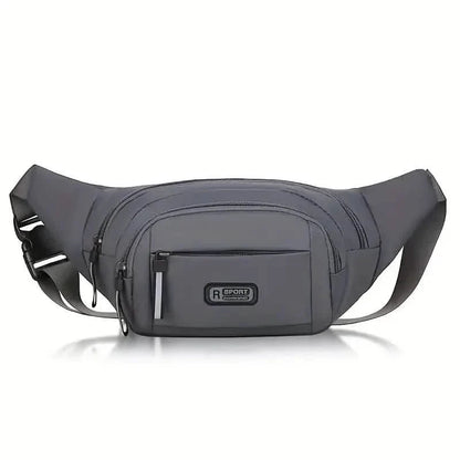 Large Capacity Crossbody Messenger Bag Fanny Pack with Reflective Zipper Strap DailySale