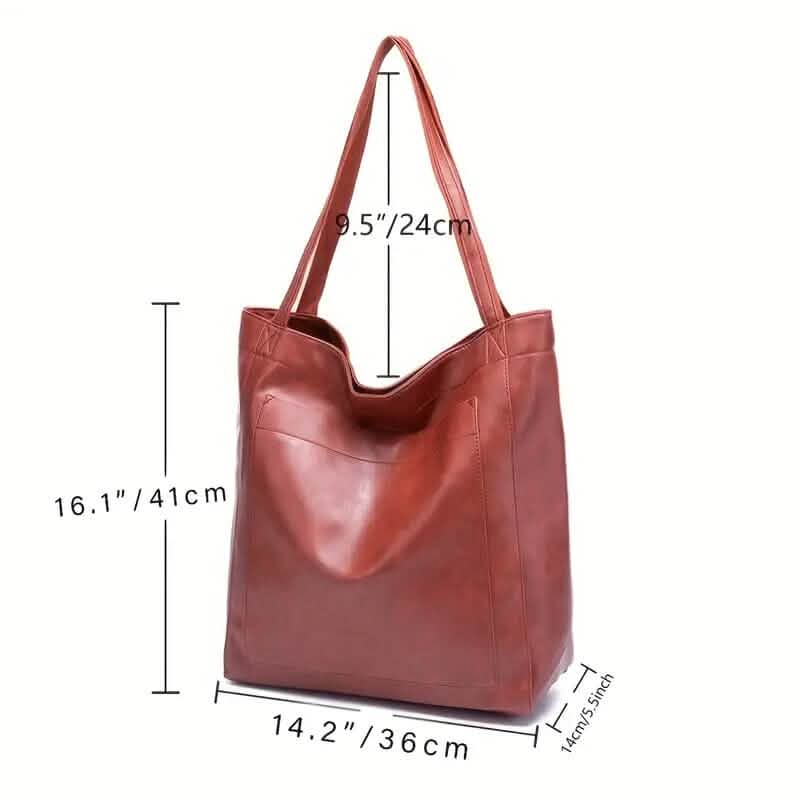 Large Capacity Soft Leather Handbags for Women DailySale