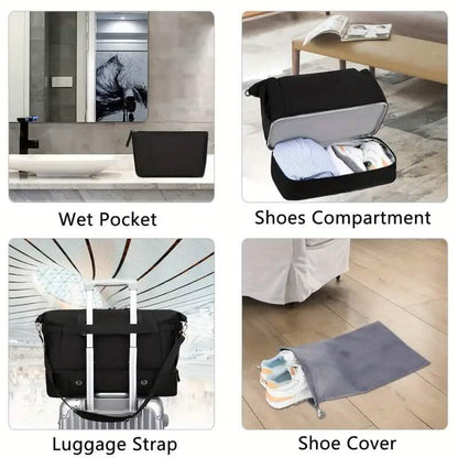 Large Capacity Women's Travel Duffel Bag DailySale