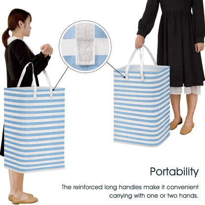 Large Foldable Tall Laundry Basket Storage Basket DailySale