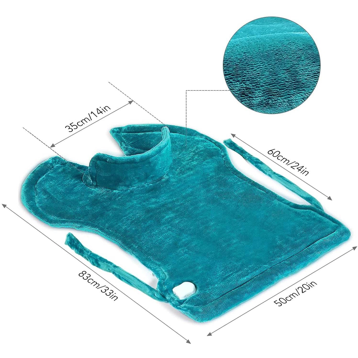 Large Heating Pad for Back and Shoulder DailySale