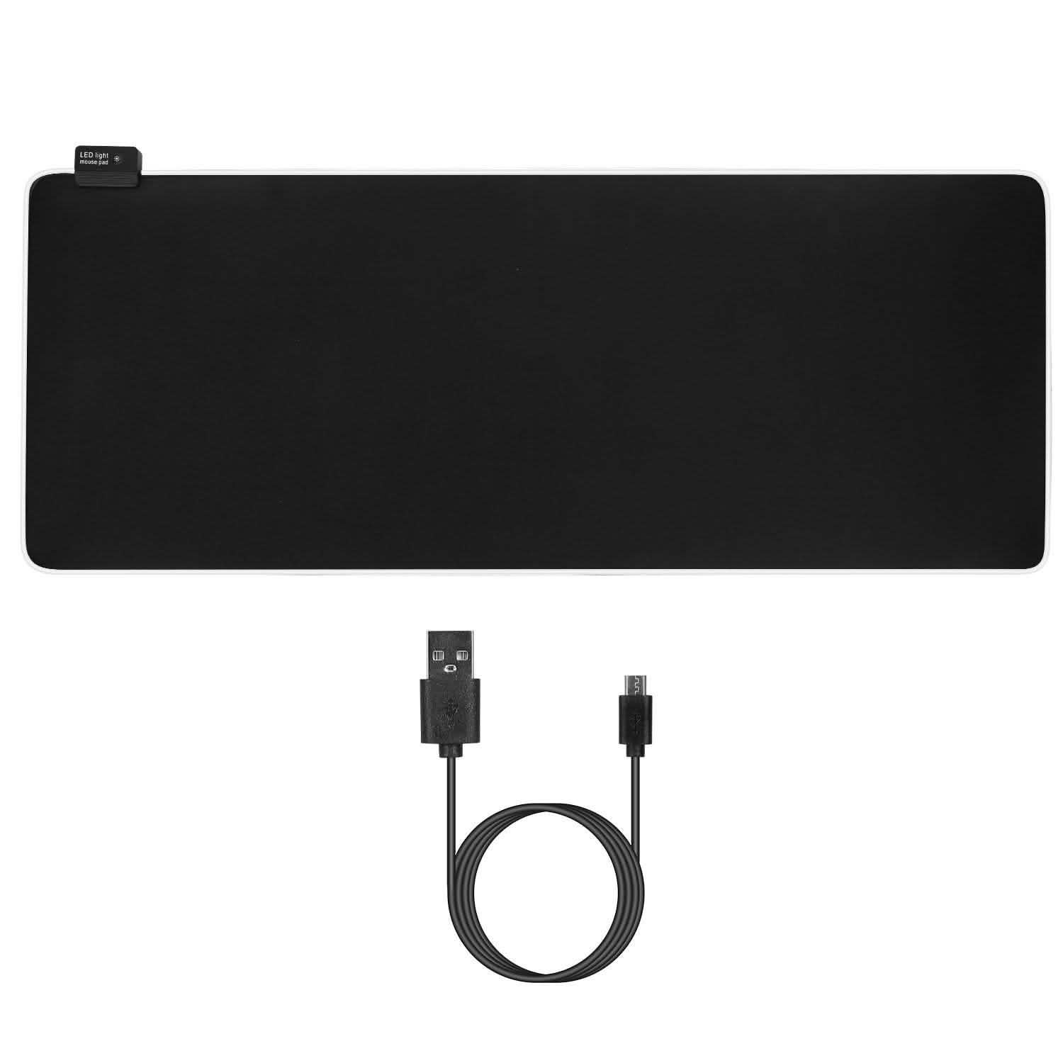 Large LED RGB Computer Keyboard Mouse Mat DailySale