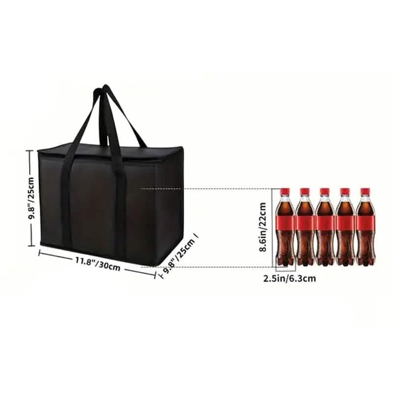 Large Sturdy Zipper Insulated Bag DailySale