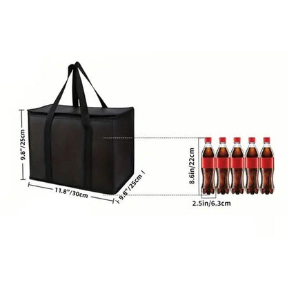 Large Sturdy Zipper Insulated Bag DailySale