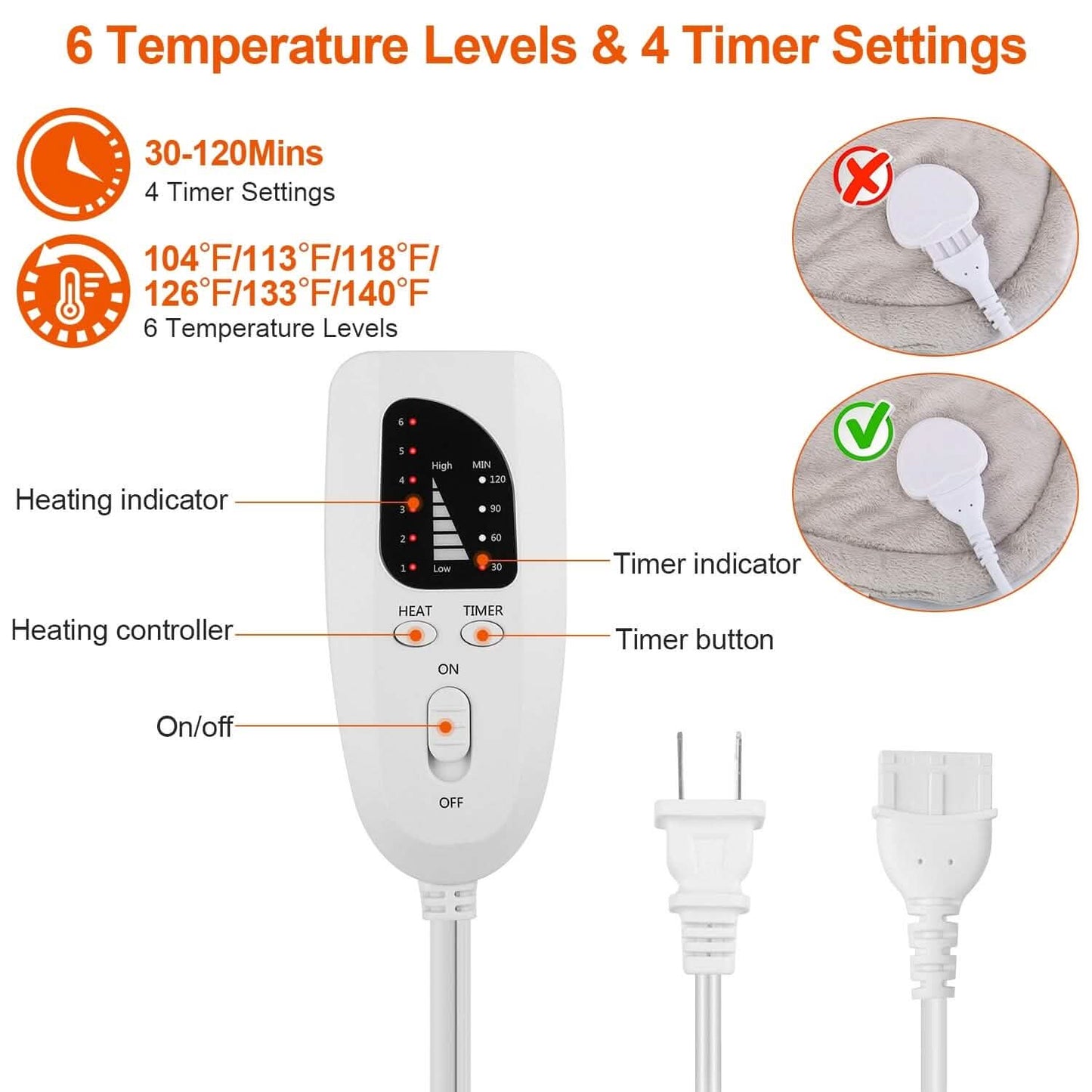 Large Weighted Heating Pad for Neck and Shoulders DailySale
