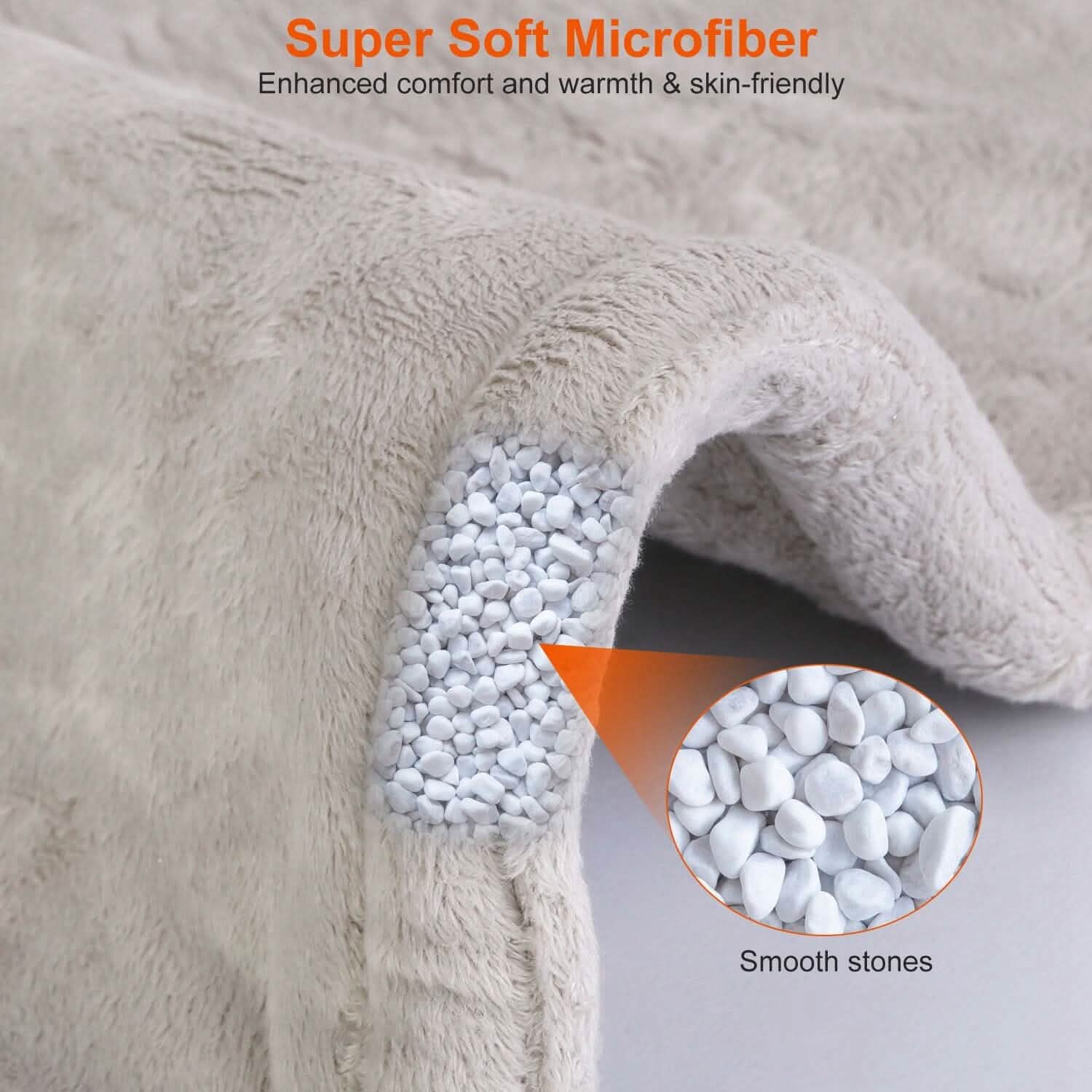 Large Weighted Heating Pad for Neck and Shoulders DailySale