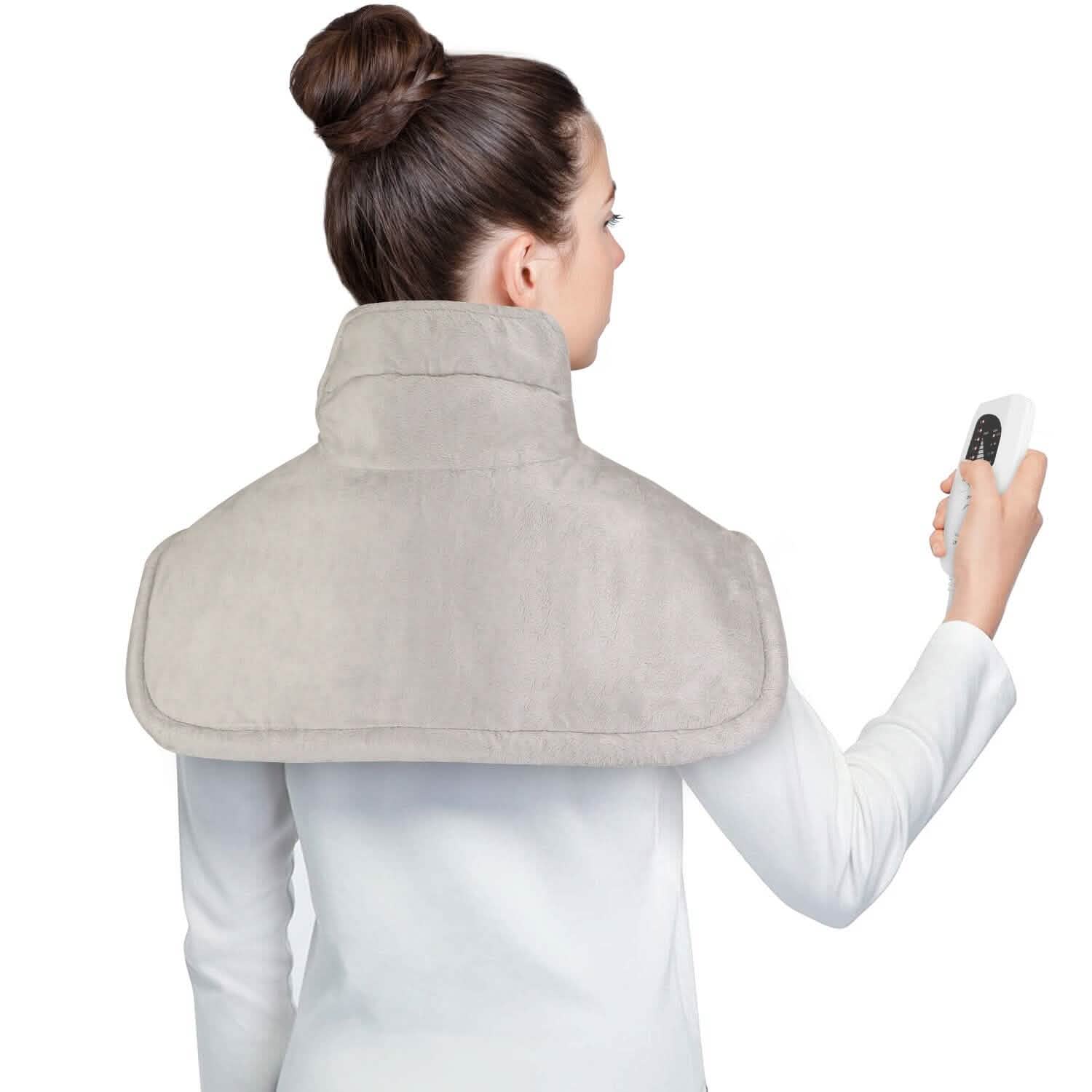 Large Weighted Heating Pad for Neck and Shoulders DailySale