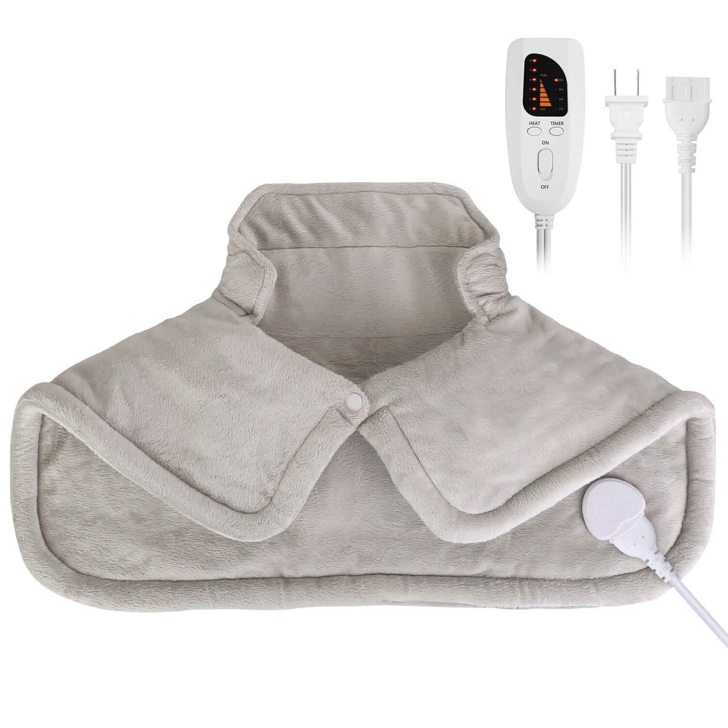 Large Weighted Heating Pad for Neck and Shoulders DailySale