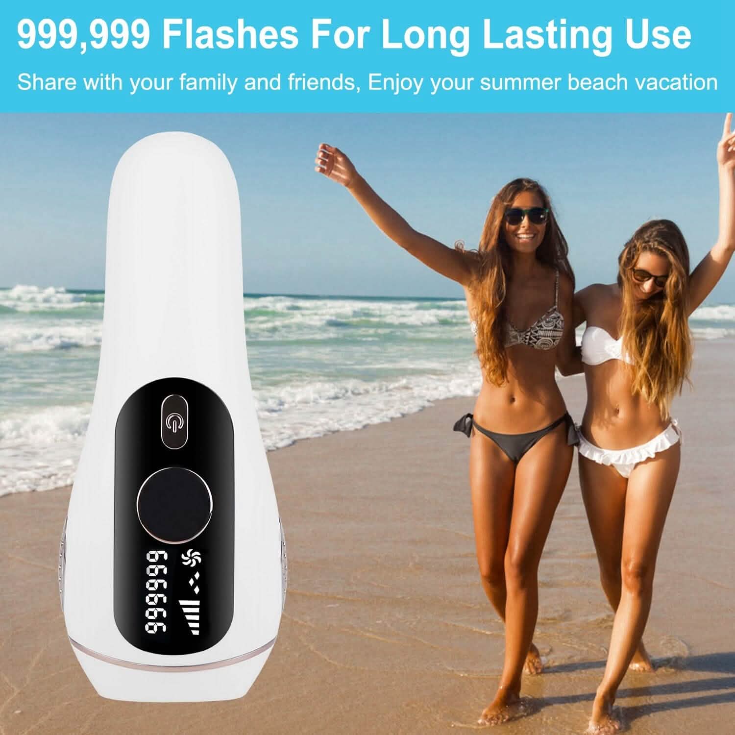 Laser Hair Removal Ice Cooling Permanent IPL DailySale