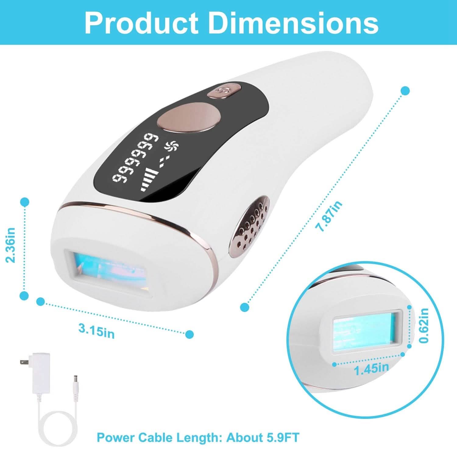 Laser Hair Removal Ice Cooling Permanent IPL DailySale