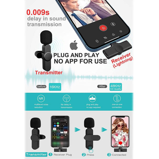 Lavalier Wireless Microphone DailySale