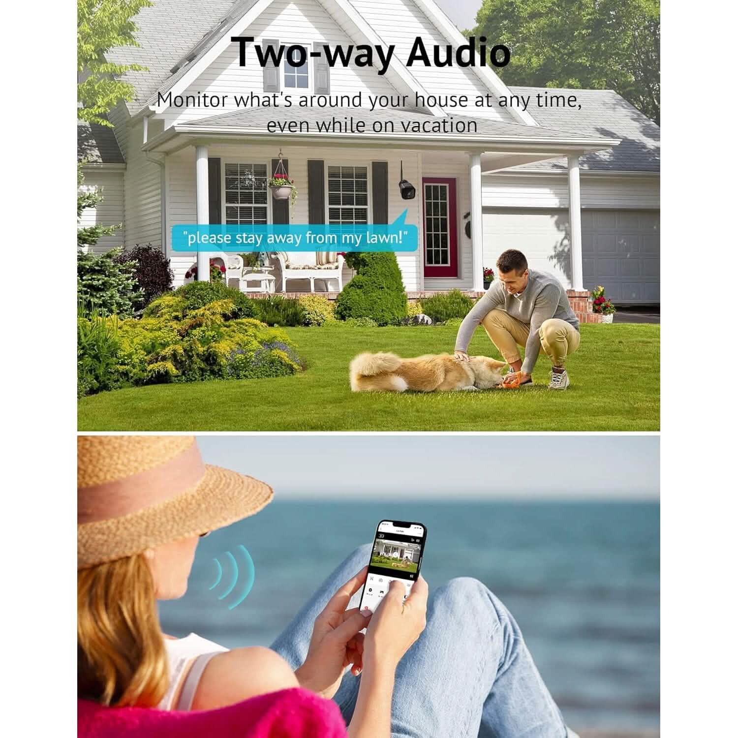 LaView Security Camera Outdoor 1080P HD Wi-Fi Camera  (Refurbished) DailySale