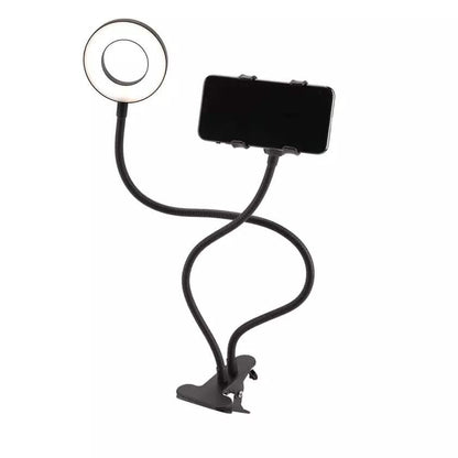 LAX Selfie Ring LED Light Stand with Desk Clip DailySale
