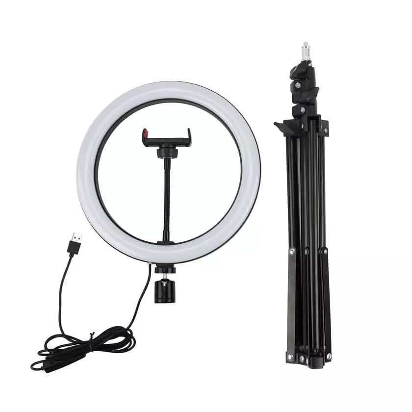 LAX Selfie Ring LED Light Stand with Tripod DailySale