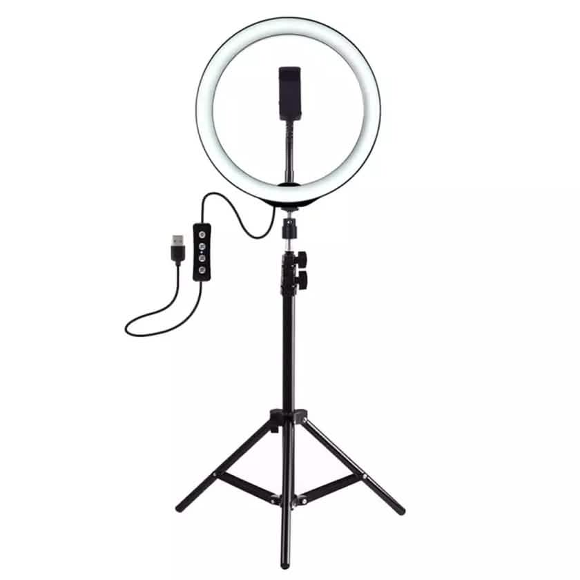 LAX Selfie Ring LED Light Stand with Tripod DailySale