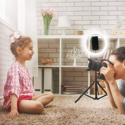 LAX Selfie Ring LED Light Stand with Tripod DailySale