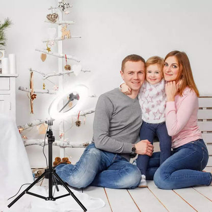 LAX Selfie Ring LED Light Stand with Tripod DailySale