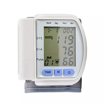 LCD Digital Automatic Wrist Cuff Blood Pressure Monitor DailySale