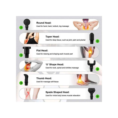 LCD Display Professional Muscle Deep Massage Gun DailySale