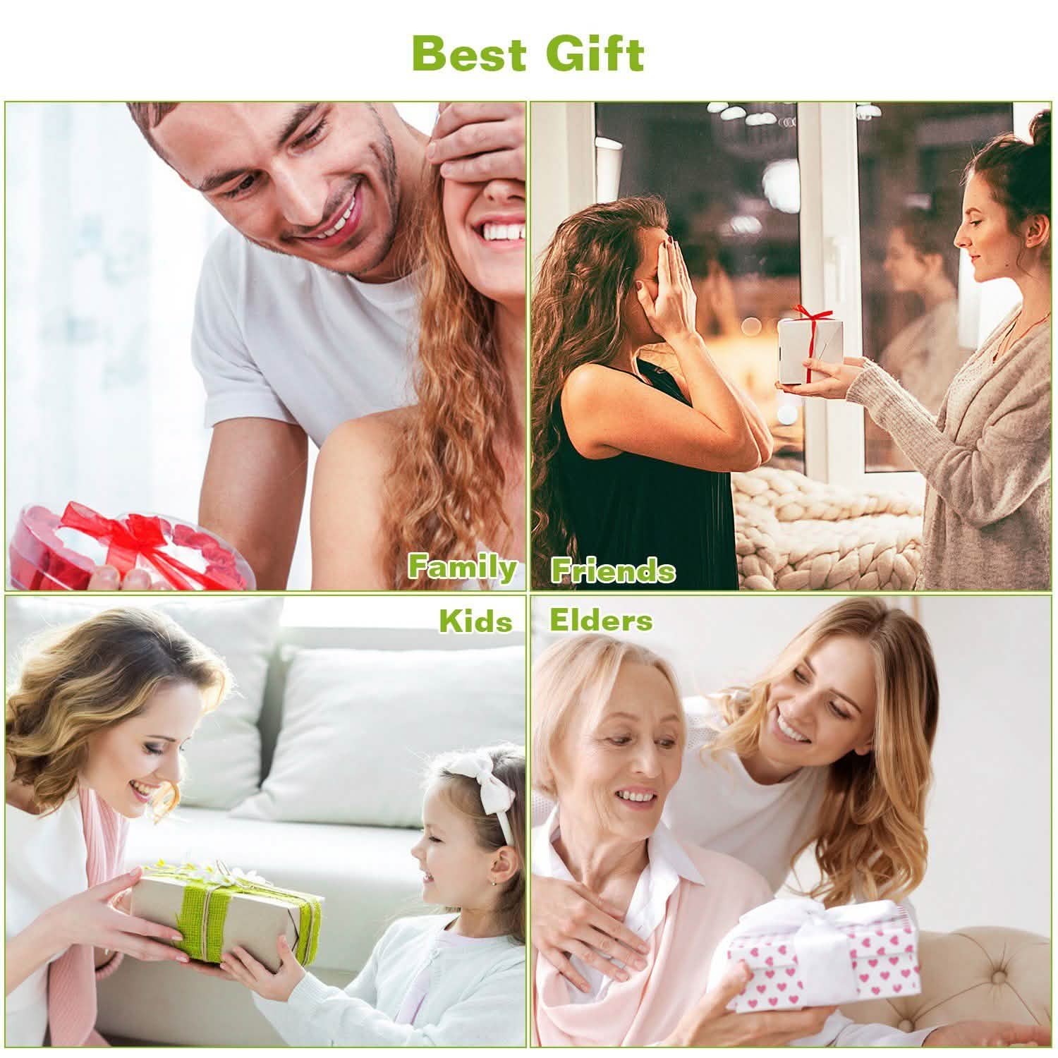 LCD Projection Alarm Clock with Voice Broadcast Function DailySale
