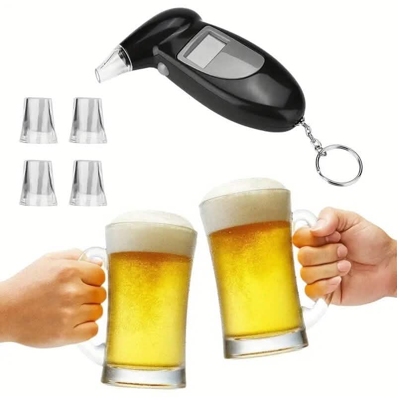 LCD Screen Professional Alcohol Breathalyzer Tester DailySale
