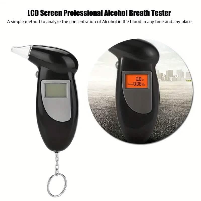 LCD Screen Professional Alcohol Breathalyzer Tester DailySale