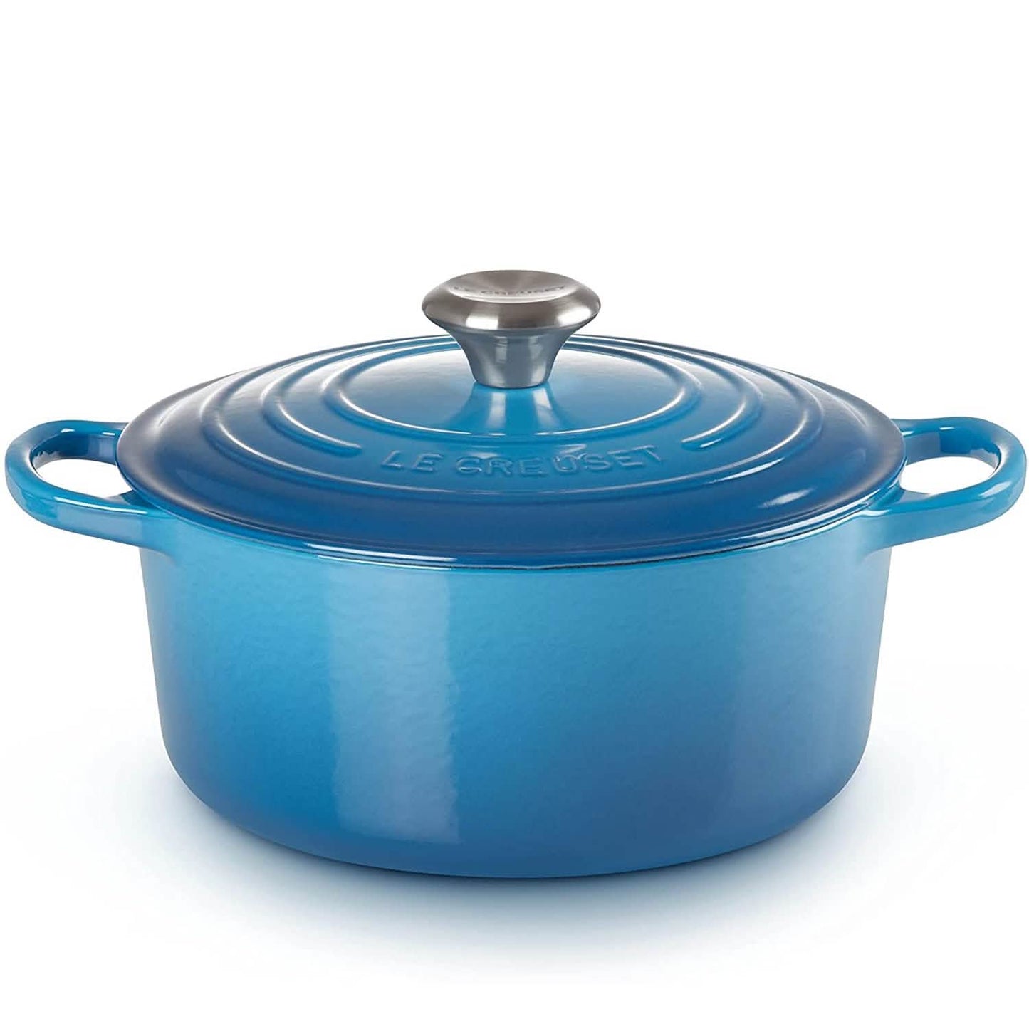 Le Creuset Enameled Cast Iron Signature Round Dutch Oven, 7.25 qt., Marseille DailySale