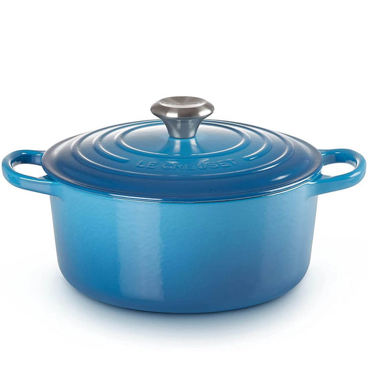 Le Creuset Enameled Cast Iron Signature Round Dutch Oven, 7.25 qt., Marseille DailySale