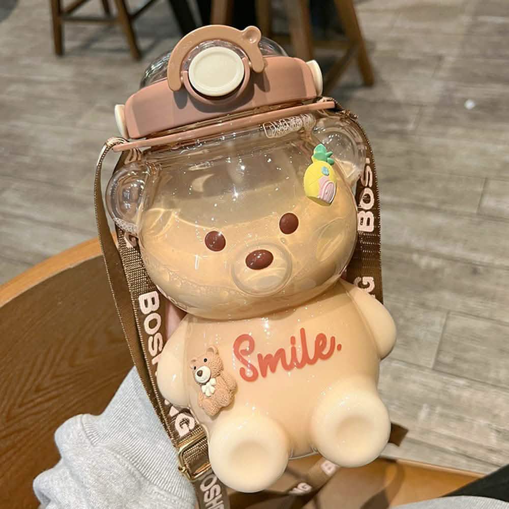 Leak-Proof Bear Water Bottle for Girls DailySale