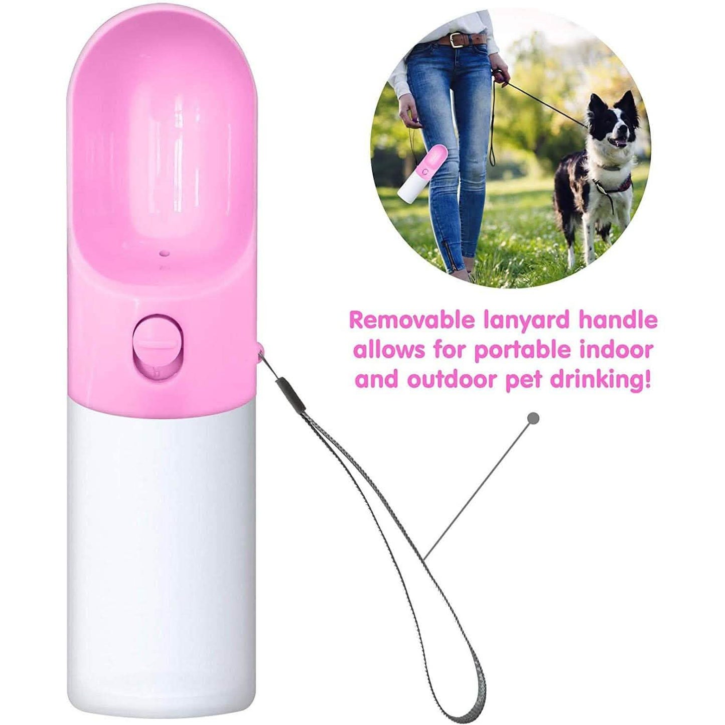 Leak-Proof Dog Water Dispenser with Drinking Feeder for Pets DailySale