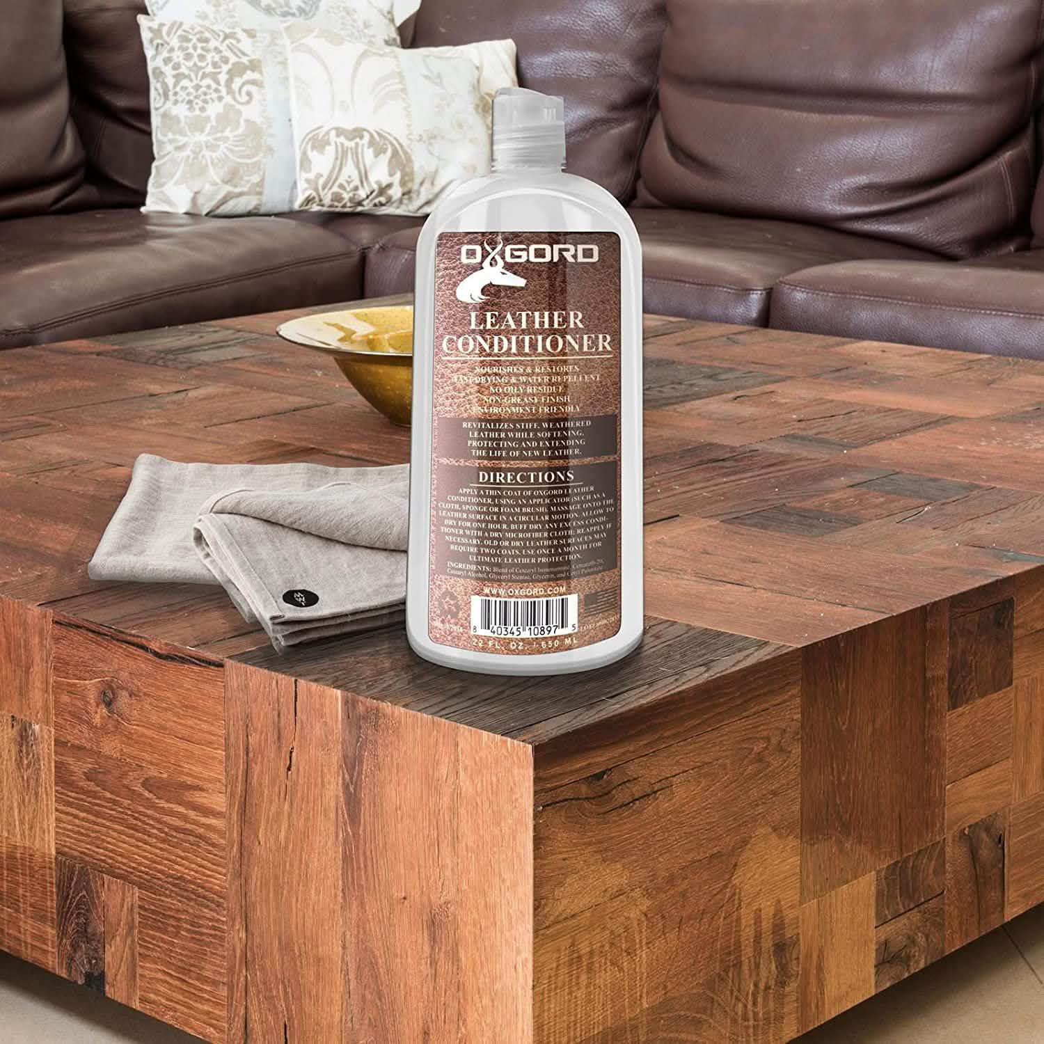 Leather and Vinyl Conditioner - The Ultimate Leather Protector DailySale