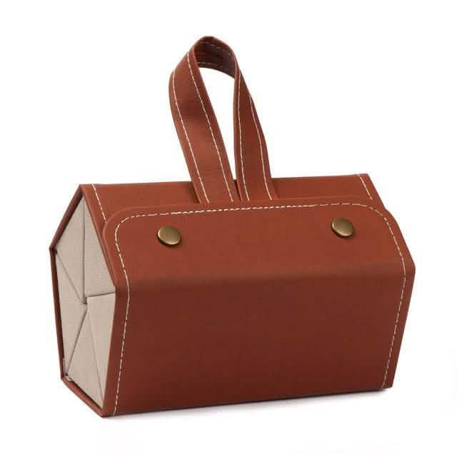 Leather Multiple Glasses Storage Case DailySale