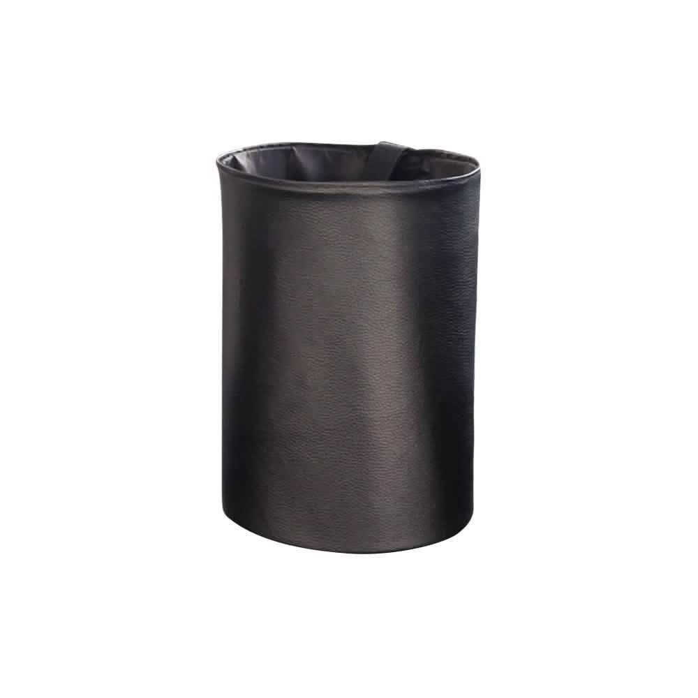 Leather Waterproof Car Trash Bin DailySale