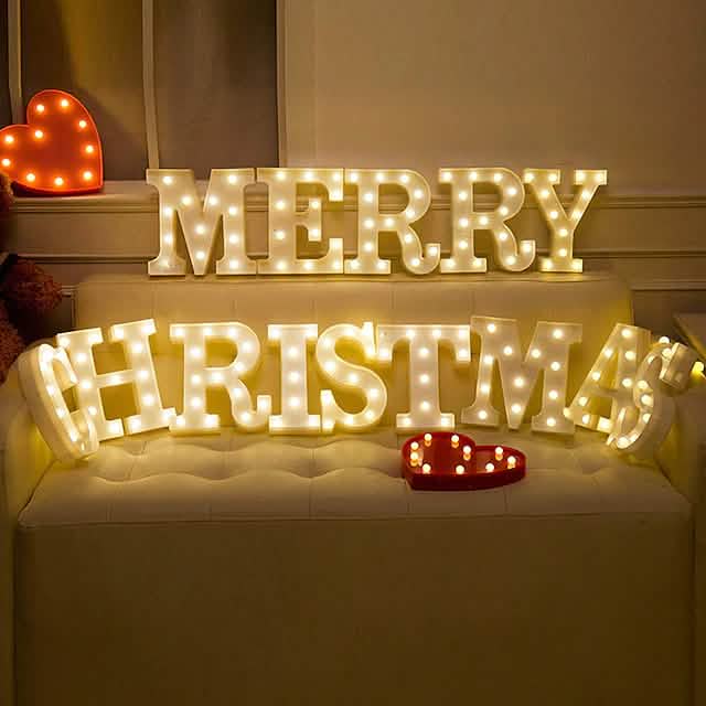 LED Alphabet Light DailySale