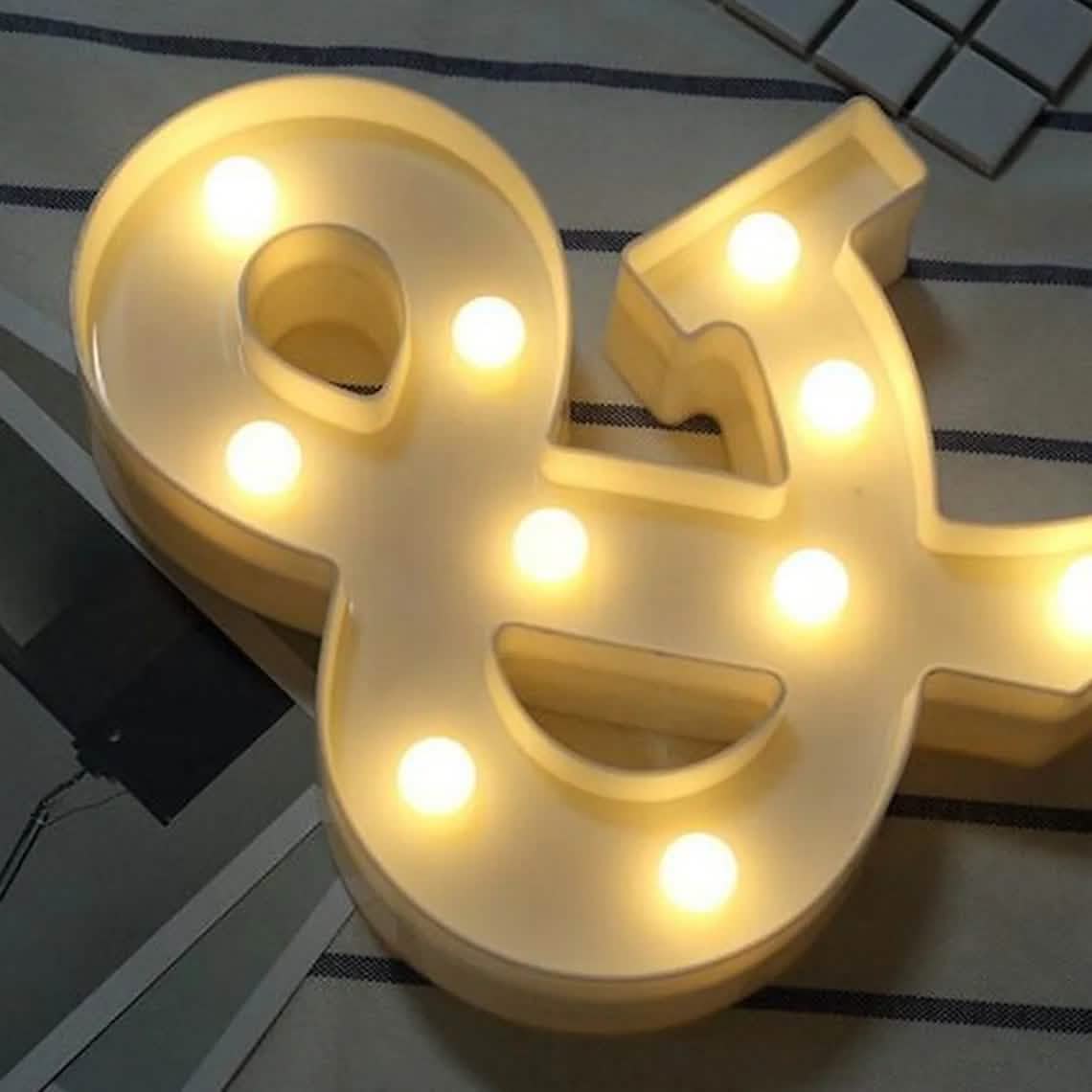LED Alphabet Light DailySale