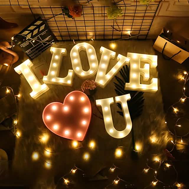 LED Alphabet Light DailySale