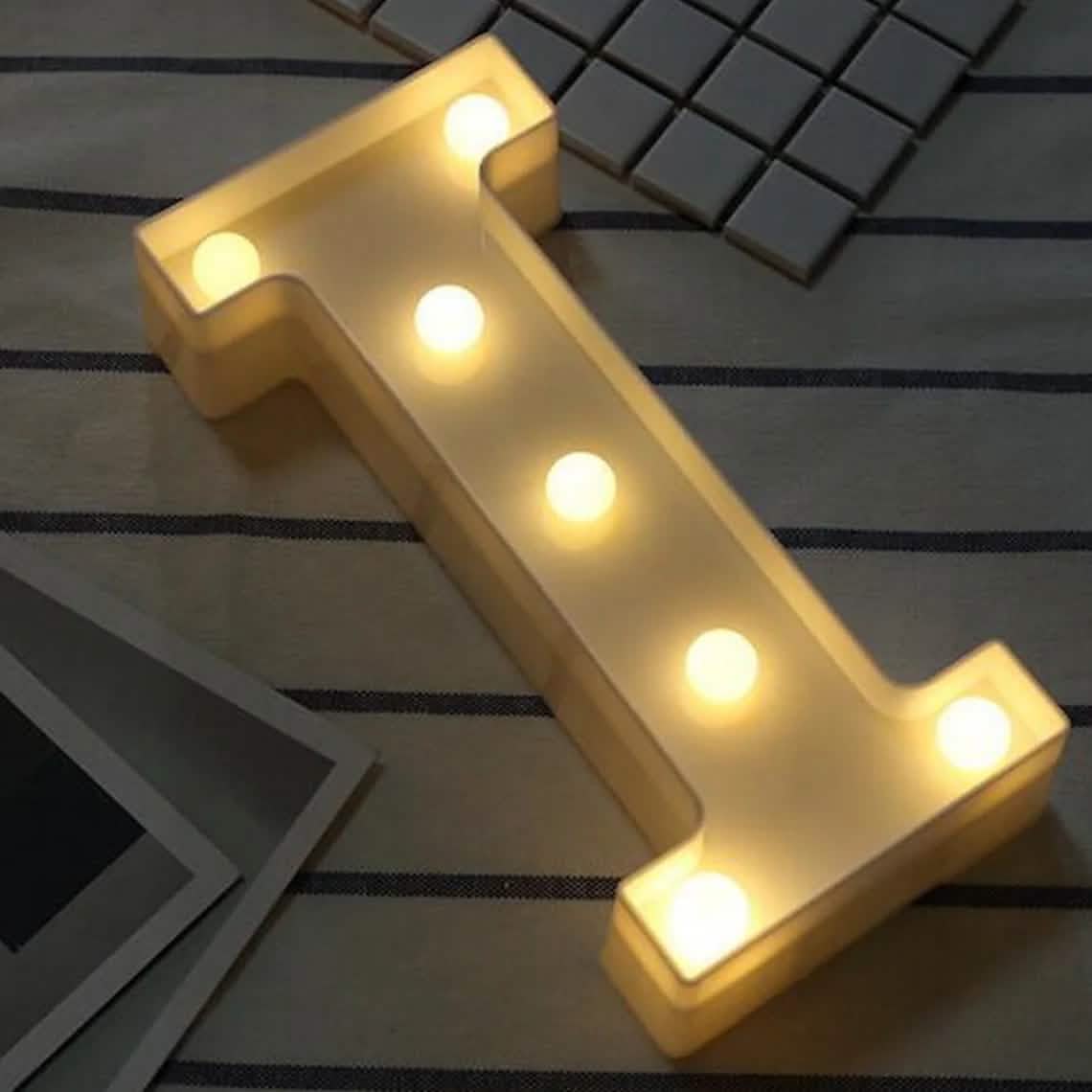 LED Alphabet Light DailySale
