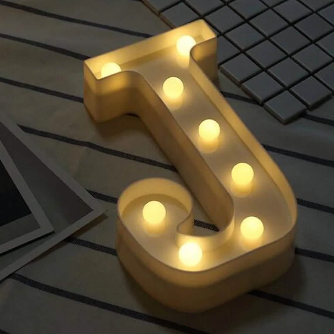 LED Alphabet Light DailySale